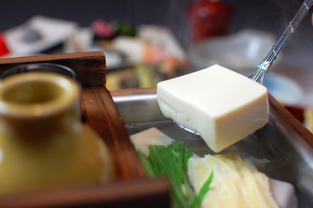 写真：湯豆腐会席